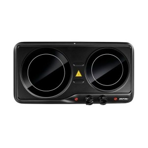 Portable Ceramic Hob Mpm MKE-21 Black