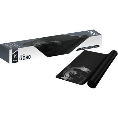 Gaming Mauspad MSI Agility GD80 Schwarz 120 x 60 cm