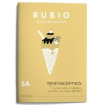 Mathematik-Heft Rubio Nº 5A A5 Spanisch 20 Blatt (10 Stück)