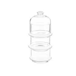 Bocal Patisserie Chocolats Transparent verre 10 x 25 x 10 cm (6 Unités)