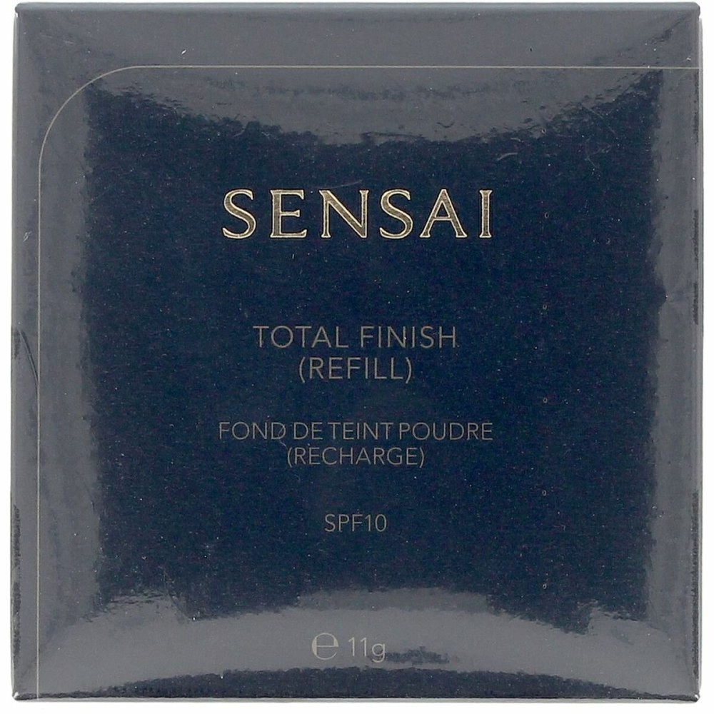 Basis für Puder-Makeup Sensai Total Finish Nº TF203 Natural beige Spf 10 11 g Nachladen