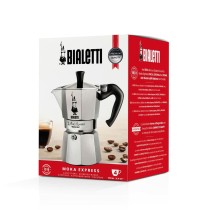 Cafetière Italienne Bialetti 990001164 Aluminium 4 Tasses 0,23 l