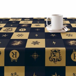 Stain-proof resined tablecloth Harry Potter Ravenclaw Christmas Multicolour 100 x 150 cm