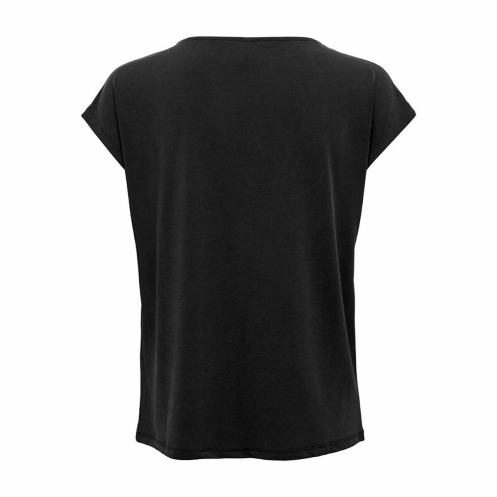 Damen Kurzarm-T-Shirt Only Onlfree Life Mod.V-Neck Schwarz