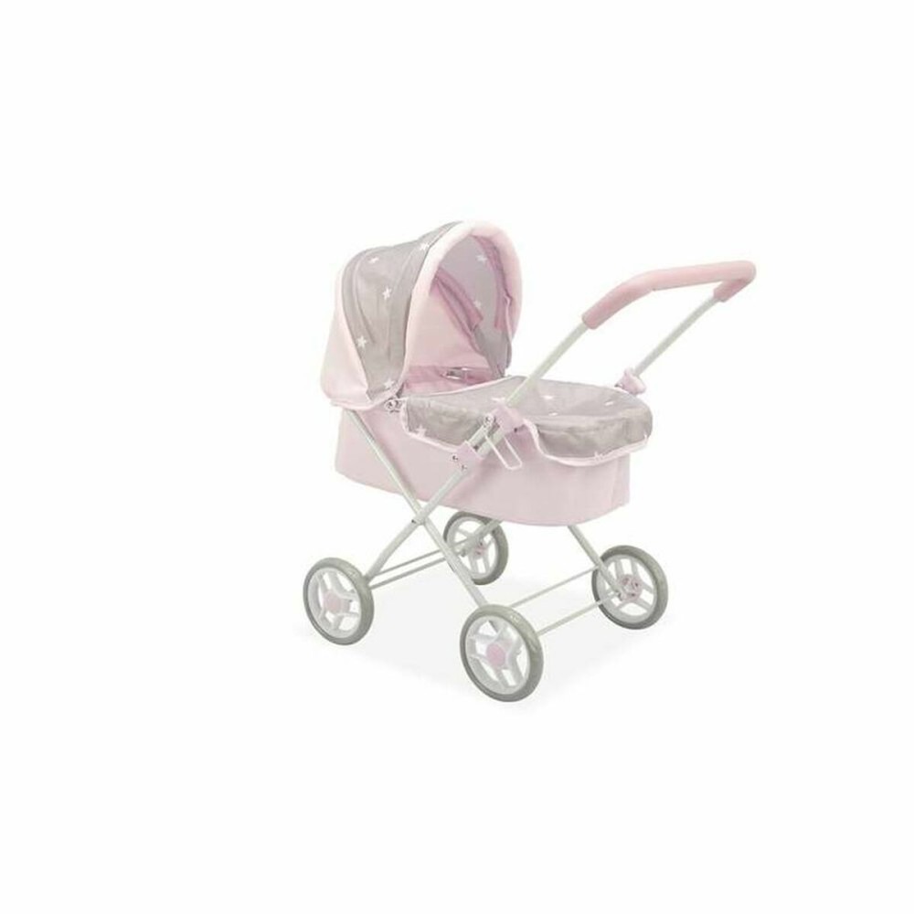 Puppenwägelchen Arias Emma 35 x 61 x 60 cm Rosa (35 x 61 x 60 cm) (handlebar height 57 cm)