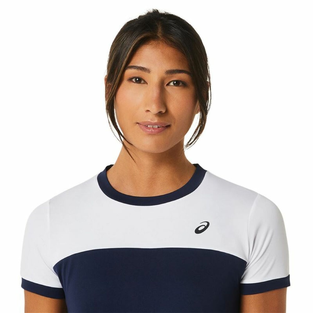 Maillot de Corps de Sport à Manches Coupe Asics Court Blue marine Tennis