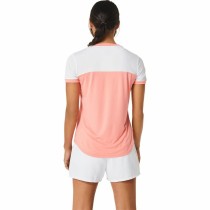 Short-sleeve Sports T-shirt Asics Court Pink Tennis