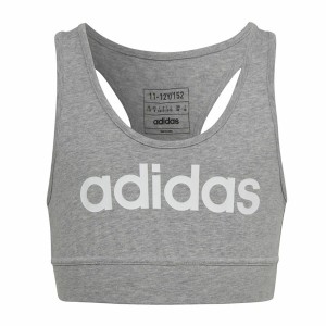 Sport-BH Adidas Essentials Linear Logo Grau