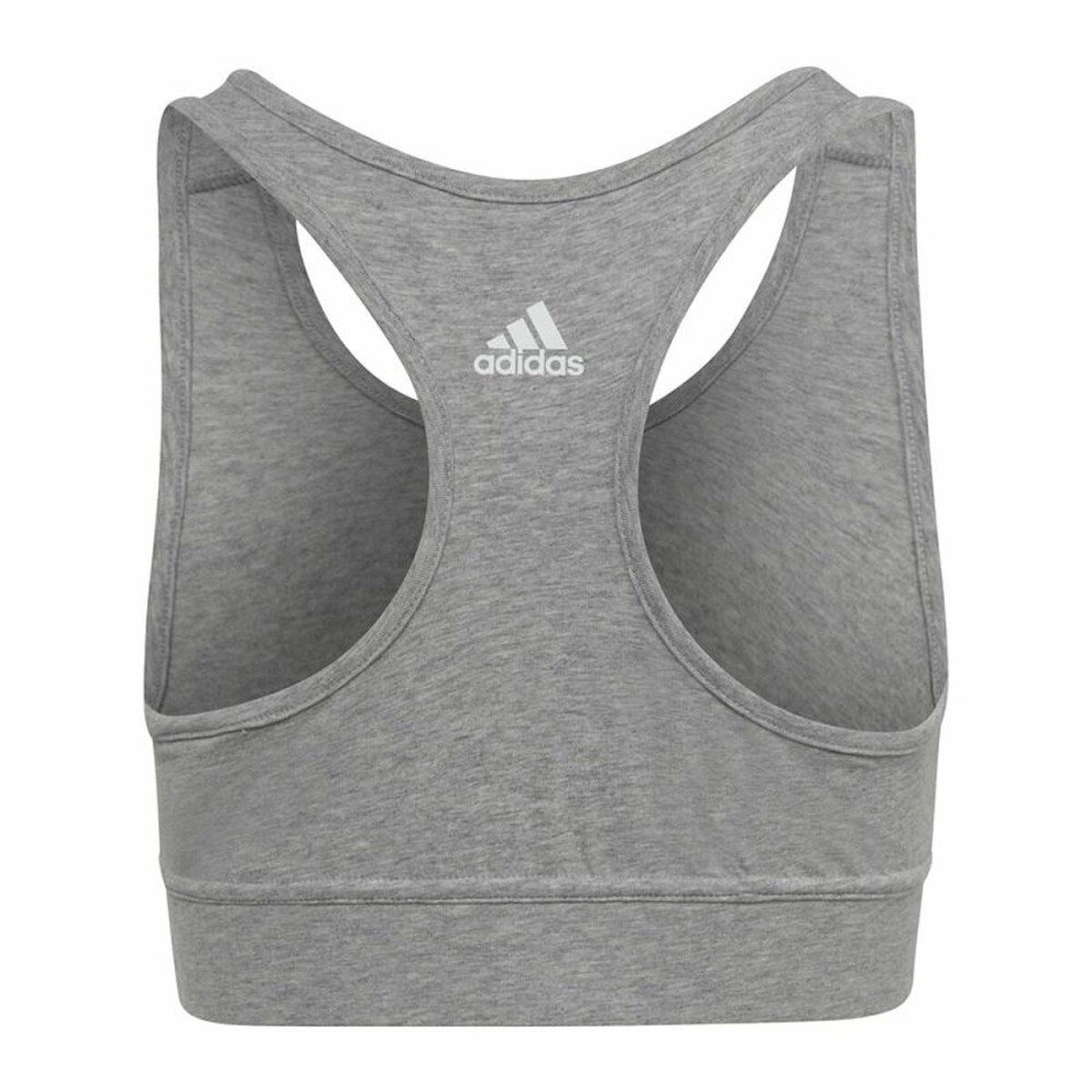 Sport-BH Adidas Essentials Linear Logo Grau