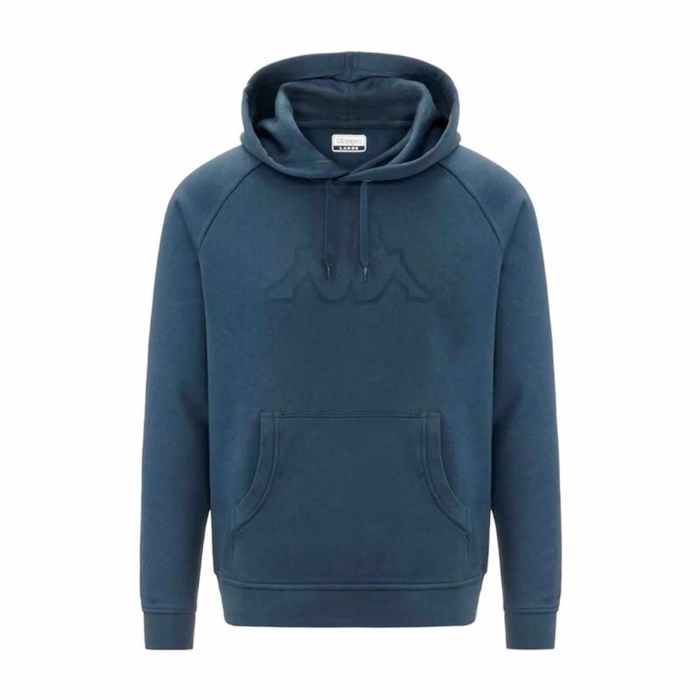 Sweat à capuche homme Kappa Zaiver Bleu