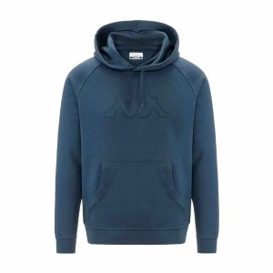 Herren Sweater mit Kapuze Kappa Zaiver Blau