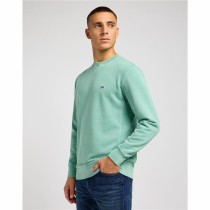 Men’s Sweatshirt without Hood Lee Plain Crew Intuition Grey Water