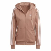 Sportjacke für Frauen Adidas 3 Stripes Koralle