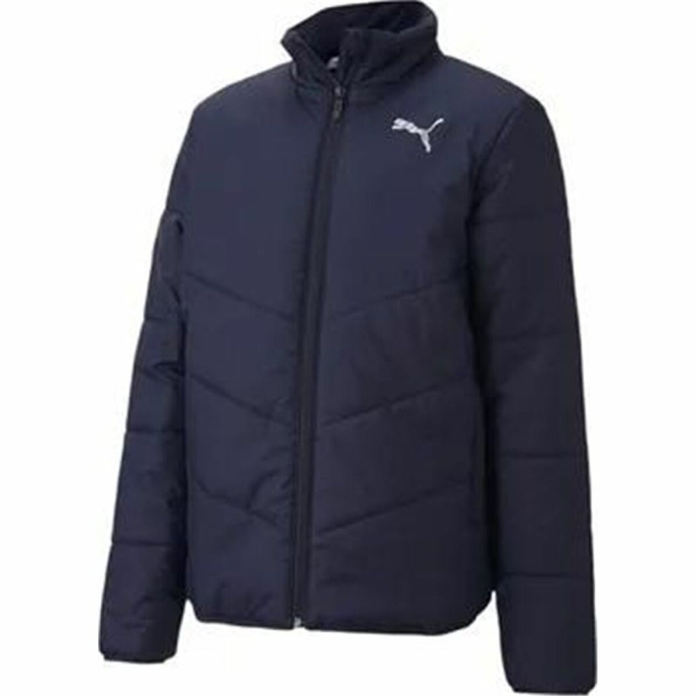 Sportjacke für Kinder Puma Padded Blau Marineblau