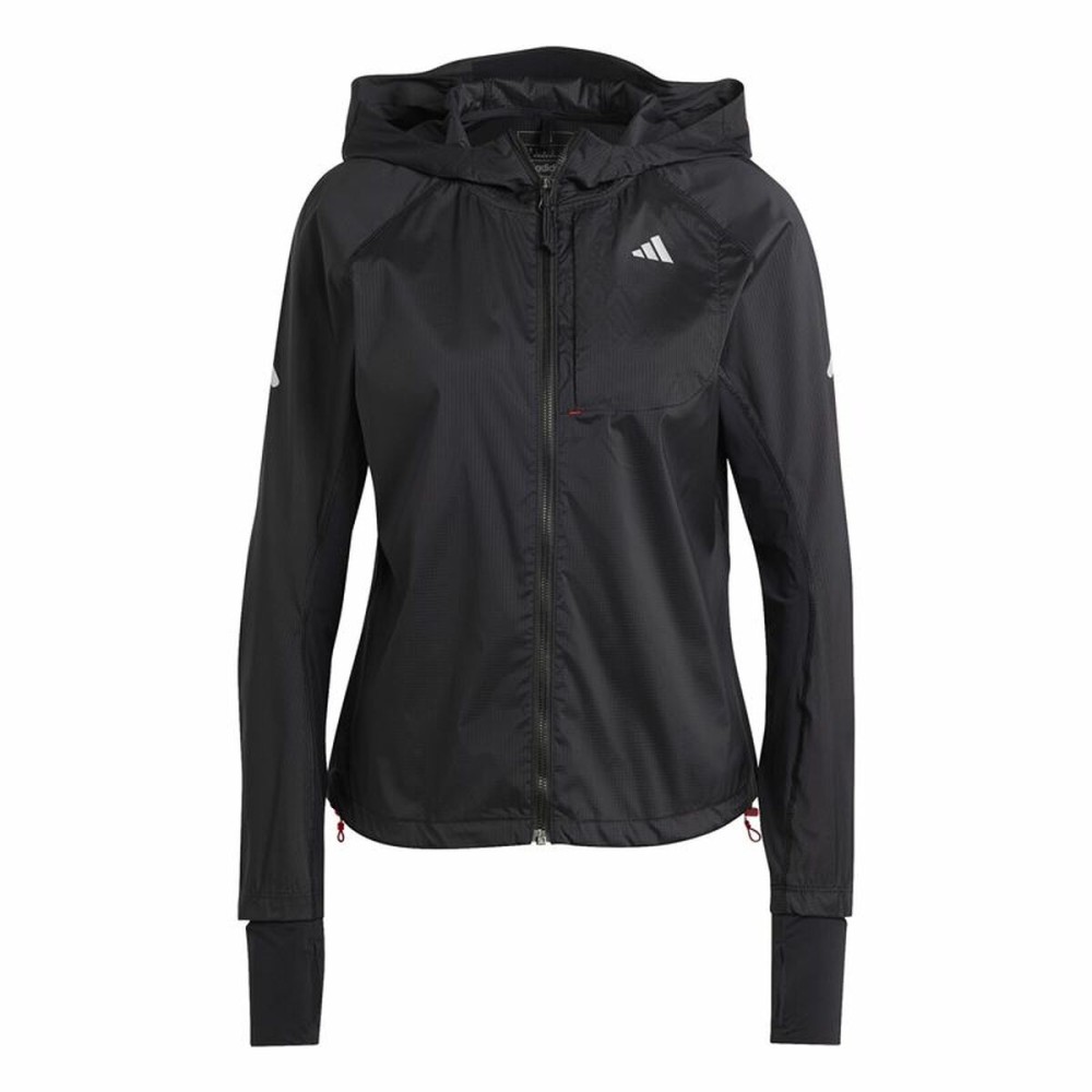 Sportjacke Adidas Fast Schwarz