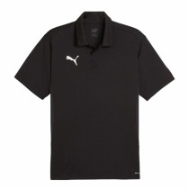 Kurzarm Poloshirt Puma Individual Padel Schwarz