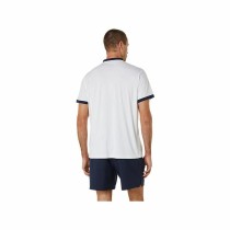 Herren Kurzarm-Poloshirt Asics Court Weiß