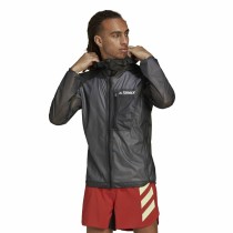 Men's Sports Jacket Adidas Agr Rain J Black