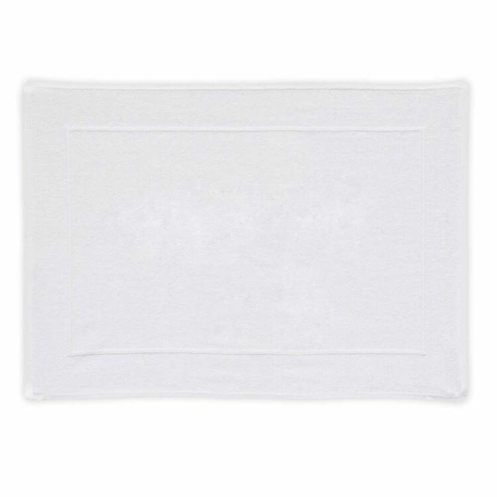 Bath rug Tejidos Reina White 50 x 70 cm