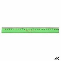 Ruler Faber-Castell Green 30 cm (10 Units)