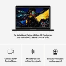 Laptop Apple MX2J3Y/A 14,2" M2 24 GB RAM 1 TB SSD