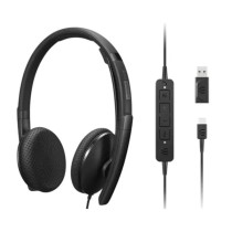 Casques avec Microphone Lenovo 4XD1M45626 Noir