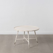 Table Basse Crème 75 x 75 x 50 cm