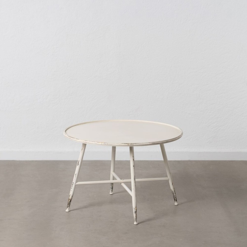 Table Basse Crème 75 x 75 x 50 cm