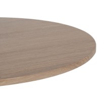 Table Basse Noir Naturel 50 x 50 x 45 cm