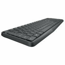 Keyboard and Wireless Mouse Logitech Grey AZERTY