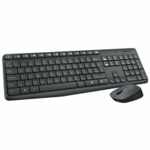 Clavier et souris sans fil Logitech Gris AZERTY