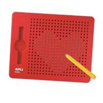 Magnetic board Apli 21,6 x 17,3 cm Red