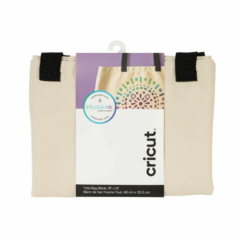 Sac infusible pour plotter de découpe Cricut Tote Bag Beige