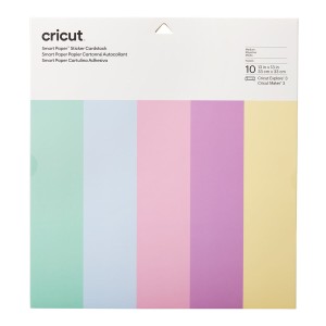 Self Adhesive Card for Cutting Plotter Cricut Smrt Multicolour (10 Units)