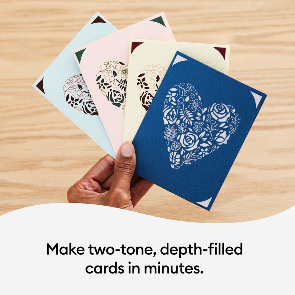 Cartes d'insertion pour plotter à découper Cricut R40 (30 Unités)