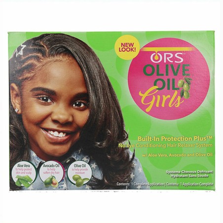 Professional Straightening Set Ors Relaxer Kit Olive Oil