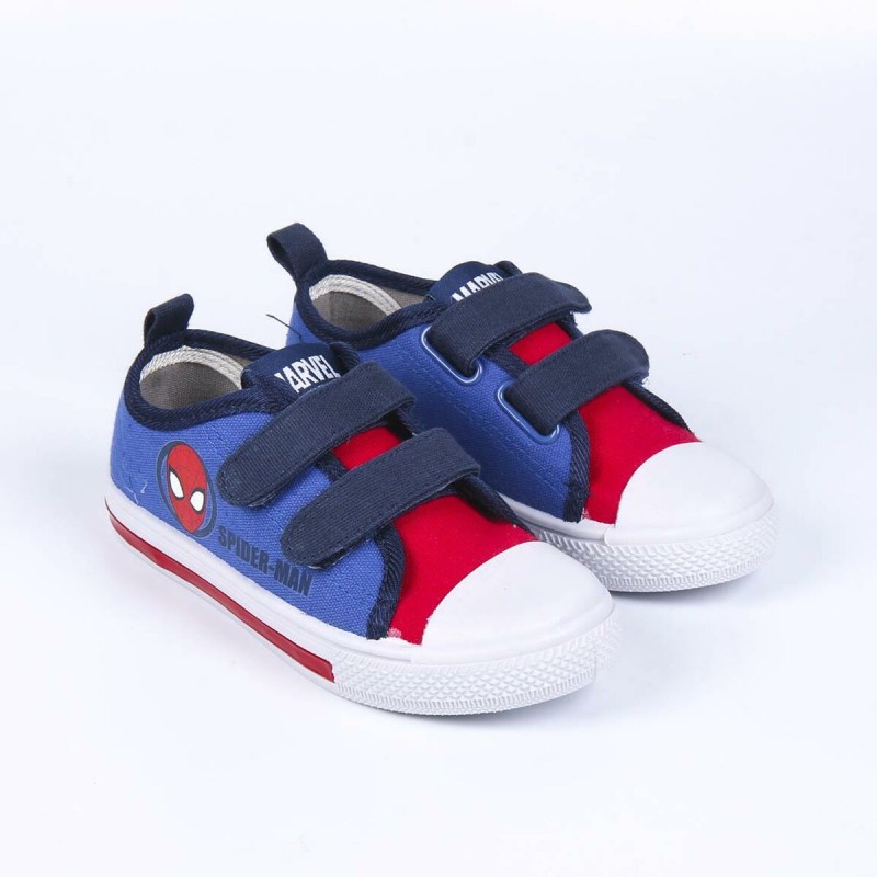 Jungen Sneaker Spider-Man Lichter Blau