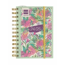 Diary Finocam Tropic Multicolour 1/8 12 x 16,4 cm 2024-2025