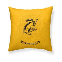 Cushion cover Harry Potter Hufflepuff Yellow Multicolour 50 x 50 cm