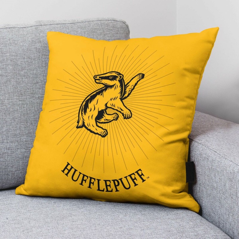 Housse de coussin Harry Potter Hufflepuff Jaune Multicouleur 50 x 50 cm