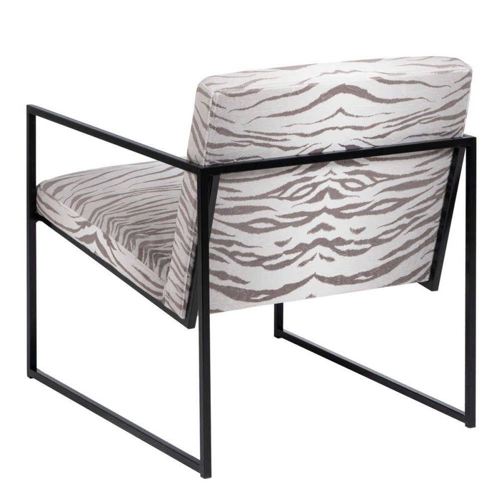 Armchair Black Multicolour 65 x 85 x 73 cm