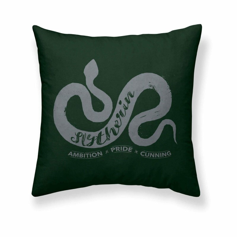 Housse de coussin Harry Potter Slytherin Values Multicouleur 50 x 50 cm