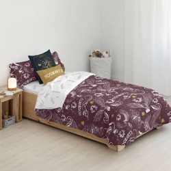 Housse de Couette Harry Potter Creatures Multicouleur 175 Fils 220 x 220 cm Lit 2 persones