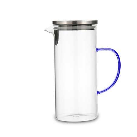 Jug Quid Marea With lid Glass 1,4 L