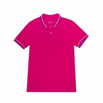 Polo à manches courtes homme Lotto Reed Fuchsia