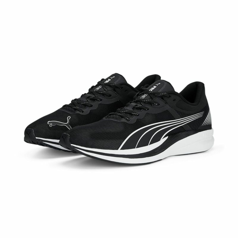 Running Shoes for Adults Puma Redeem Black Unisex