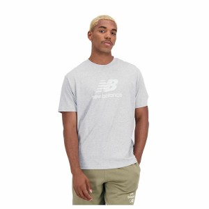 Herren Kurzarm-T-Shirt New Balance Essentials Grau