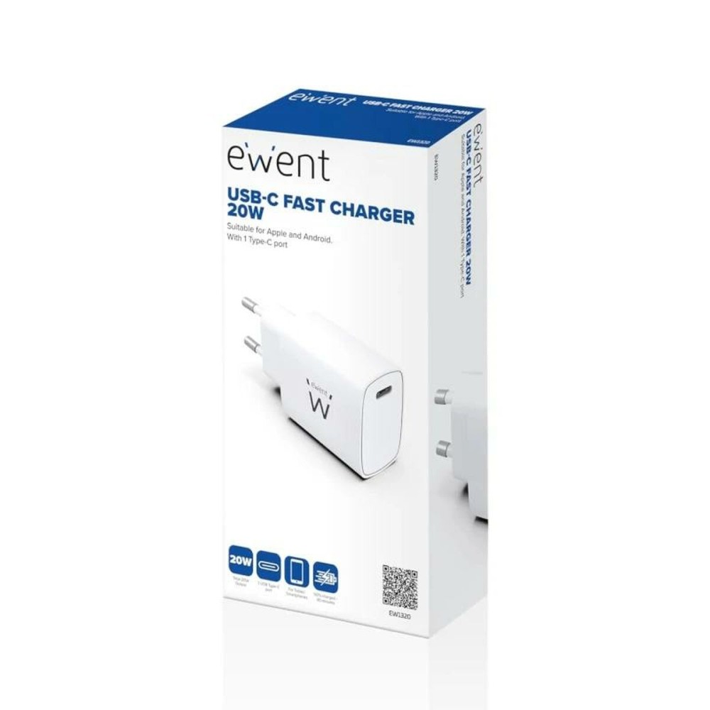 Chargeur mural Ewent EW1320 Blanc 20 W