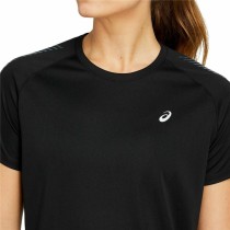 Women’s Short Sleeve T-Shirt Asics  Icon SS Black