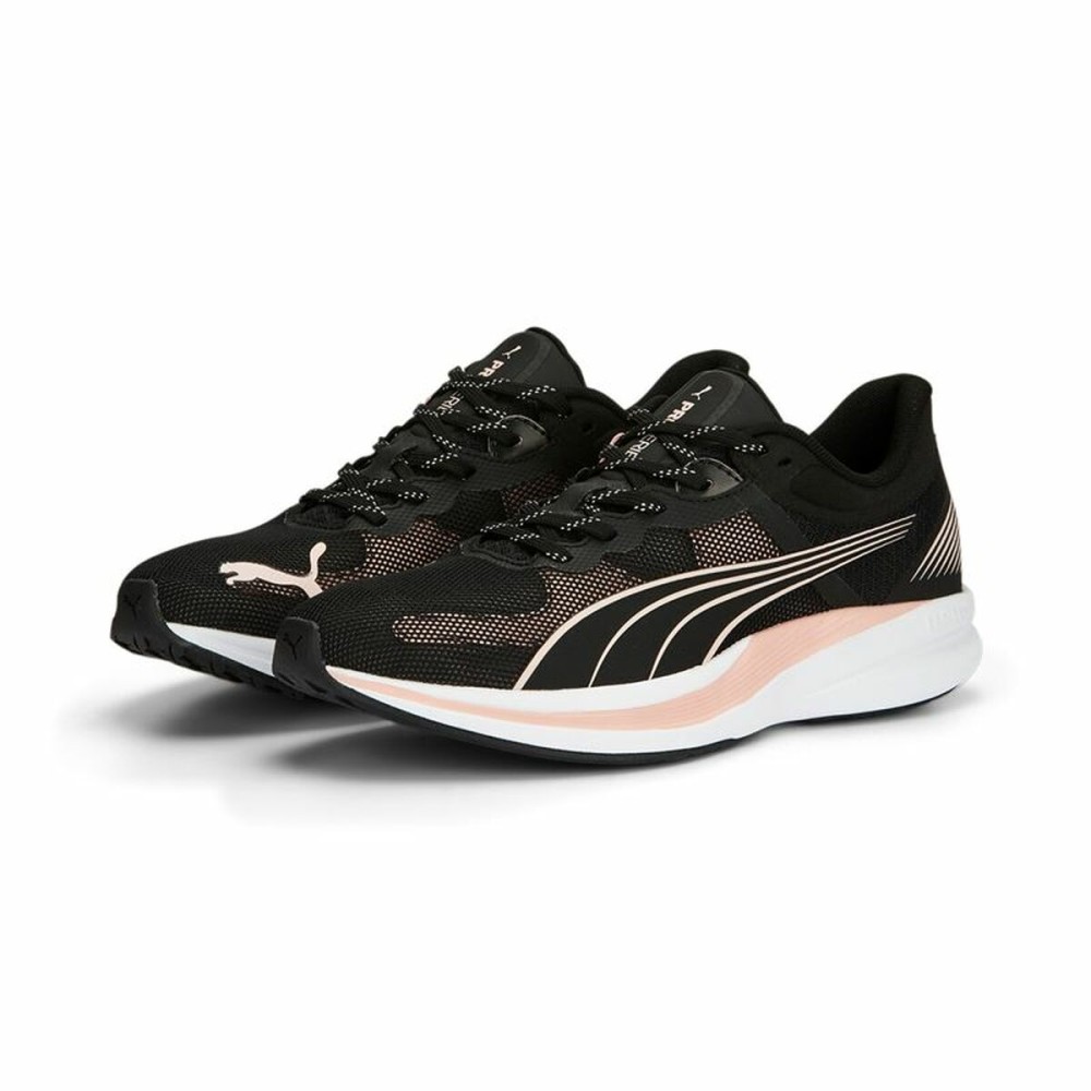 Running Shoes for Adults Puma Redeem Black Unisex